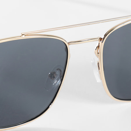LBO - Lunettes De Soleil Noir Doré