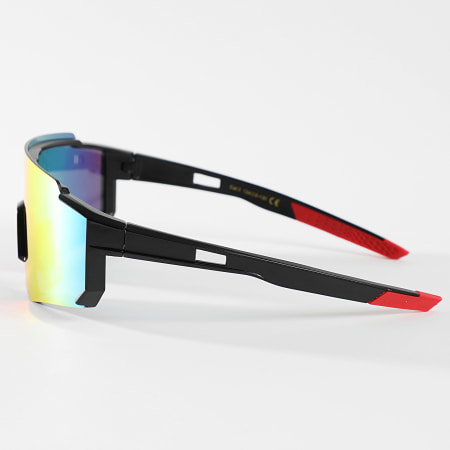 LBO - Lunettes De Soleil Rouge Noir Jaune