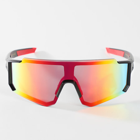 LBO - Lunettes De Soleil Rouge Noir Jaune