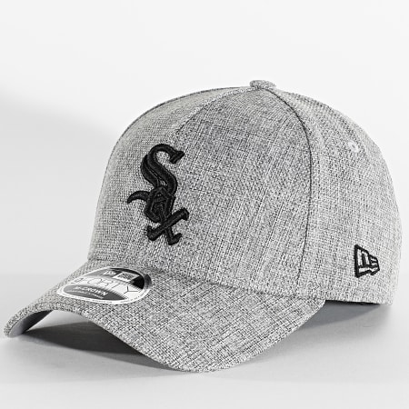 New Era - Casquette Snapback Cotton Weave 9Forty Chicago White Sox 60641024 Gris Chiné