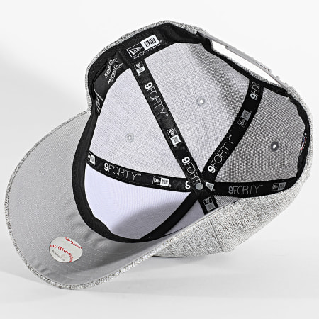 New Era - Casquette Snapback Cotton Weave 9Forty Chicago White Sox 60641024 Gris Chiné