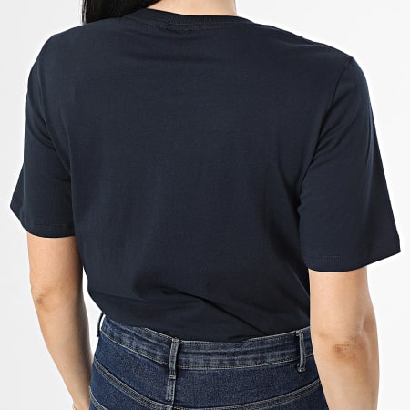 Only - Tee Shirt Femme Rex Bleu Marine