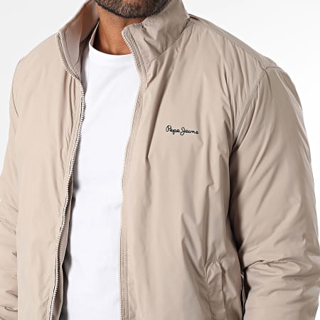 Pepe Jeans Veste Zippée Mustrel PM403108 Beige