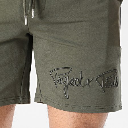 PXP - Short Jogging 2340014 Vert Kaki Foncé