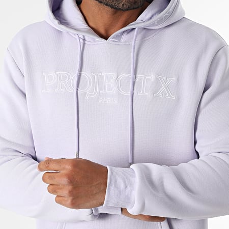 Project X Paris - Sweat Capuche 2322030 Lilas