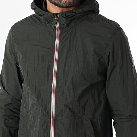 Teddy Smith - Chaqueta con Cremallera Horten 12016836D Verde Oscuro