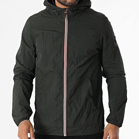 Teddy Smith - Chaqueta con Cremallera Horten 12016836D Verde Oscuro