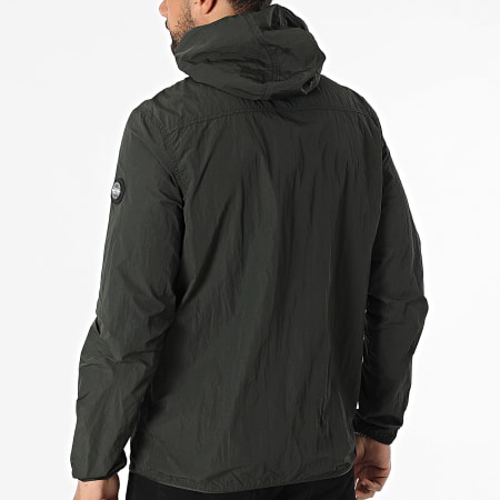 Teddy Smith - Chaqueta con Cremallera Horten 12016836D Verde Oscuro