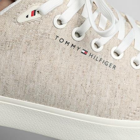 Tommy Hilfiger - Baskets Hi Vulc Low Core Chambray 5389 Ecru