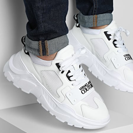 VERSACE|SNEAKERS (Speedtrack Sneakers (78YA3SC4 ZSC55 8 Versace Jeans Couture - Fondo Speedtrack Sneakers 78YA3SC4