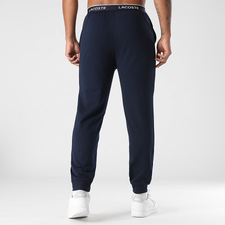 Lacoste - Pantalon Jogging Logo Crocodile Bleu Marine
