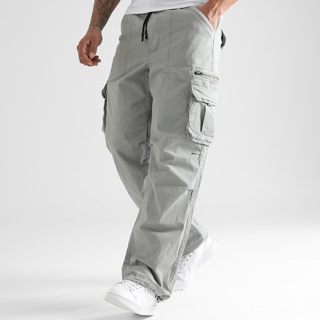 LBO - Pantalón Cargo Relaxed 0606 Gris Claro