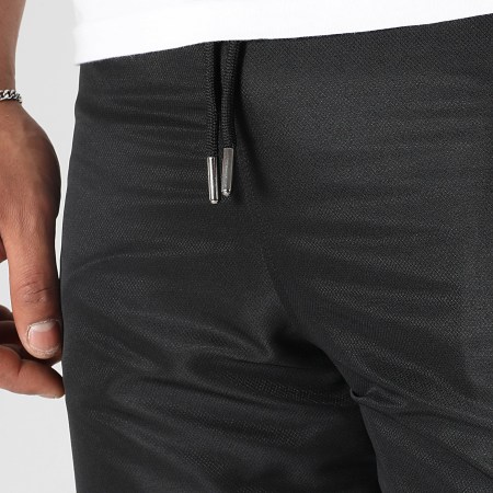 LBO - Lot De 2 Pantalons Jogging Diamant 0402 Noir Blanc