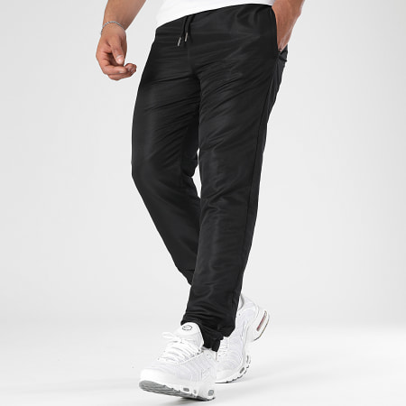 LBO - Lot De 2 Pantalons Jogging Diamant 0402 Noir Blanc