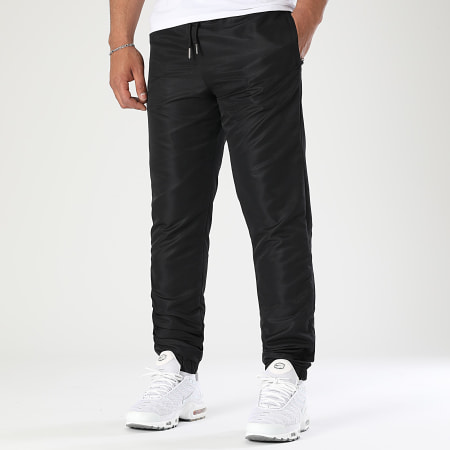 LBO - Lot De 2 Pantalons Jogging Diamant 0402 Noir Blanc