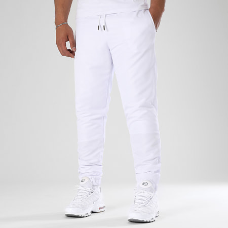 LBO - Lot De 2 Pantalons Jogging Diamant 0402 Noir Blanc