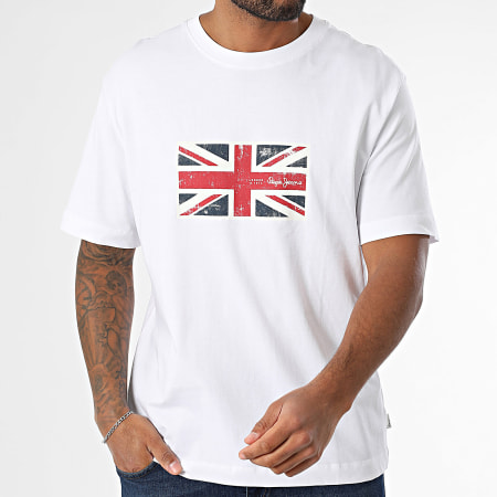 Pepe Jeans - Tee Shirt Union PM509790 Blanc