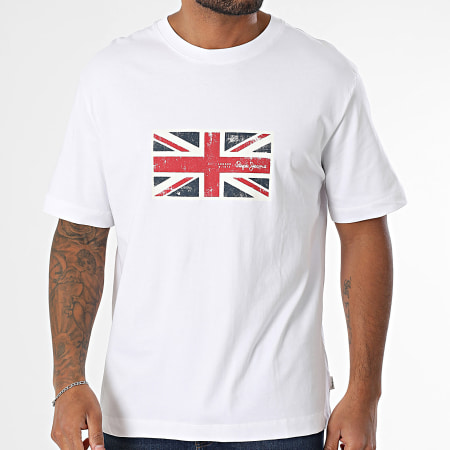 Pepe Jeans - Tee Shirt Union PM509790 Blanc
