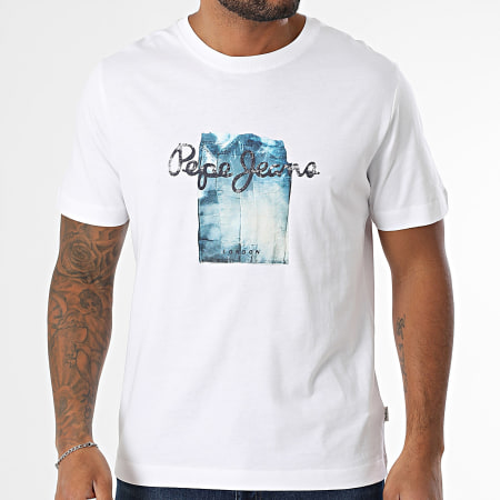 Pepe Jeans - Tee Shirt Prush PM509781 Blanc