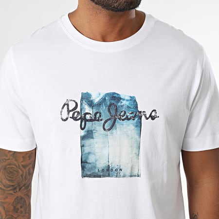 Pepe Jeans - Tee Shirt Prush PM509781 Blanc