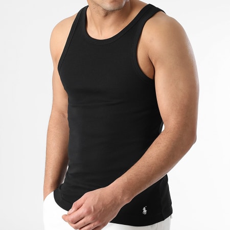 Polo Ralph Lauren - Juego de 2 camisetas sin mangas Original Player Negro