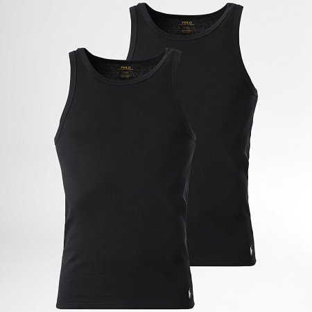 Polo Ralph Lauren - Lot De 2 Débardeurs Original Player Noir