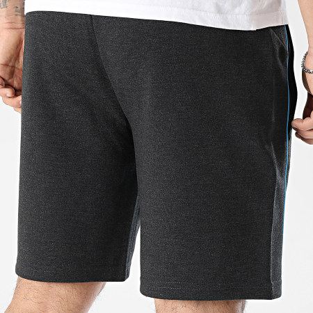 Puma - Short Jogging OM Casuals 778260 Gris Anthracite Chiné