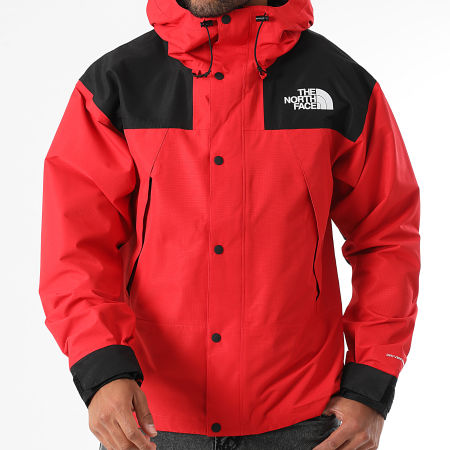 The North Face - Veste Zippée Capuche Dryvent Mono A88XF Rouge Noir
