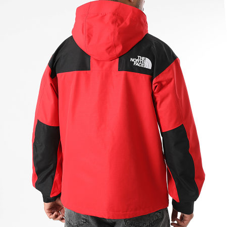 The North Face - Veste Zippée Capuche Dryvent Mono A88XF Rouge Noir
