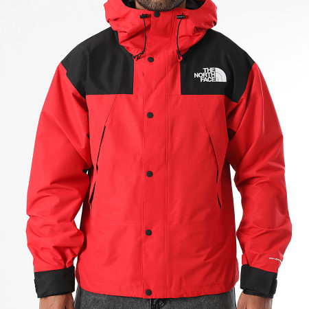 The North Face - Veste Zippée Capuche Dryvent Mono A88XF Rouge Noir