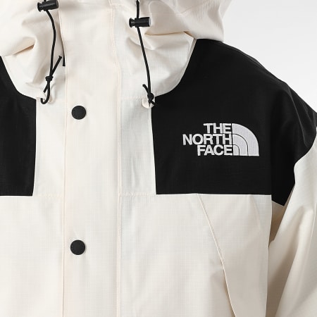 The North Face - Veste Zippée Capuche Dryvent Mono A88XF Beige Noir