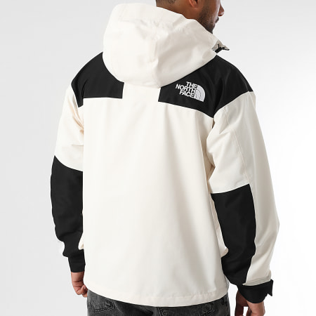 The North Face - Veste Zippée Capuche Dryvent Mono A88XF Beige Noir