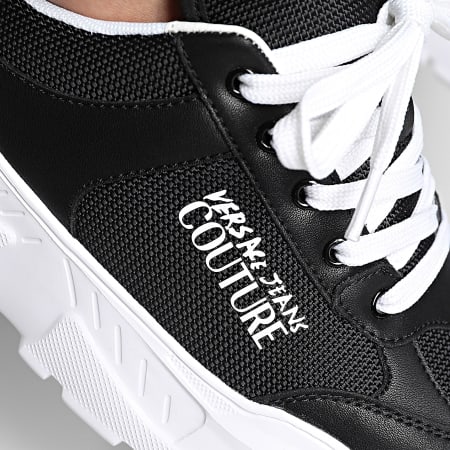 VERSACE｜SNEAKERS (Speedtrack Sneakers (78YA3SC1 ZSC52 8 Versace Jeans Couture - Fondo Speedtrack Sneakers 78YA3SC1
