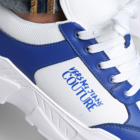 Versace Jeans Couture - Baskets Fondo Speedtrack 78YA3SC1-ZSC52 White Royal Blue