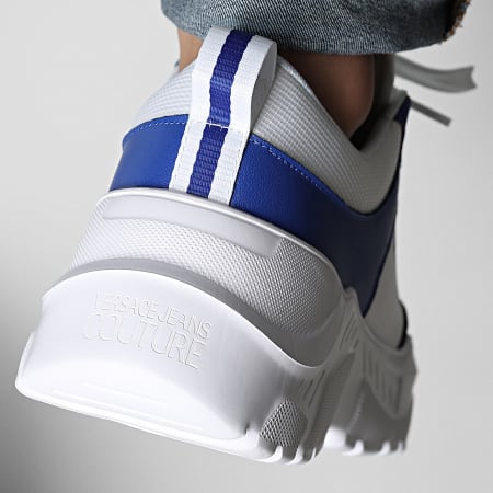 Versace Jeans Couture - Baskets Fondo Speedtrack 78YA3SC1-ZSC52 White Royal Blue