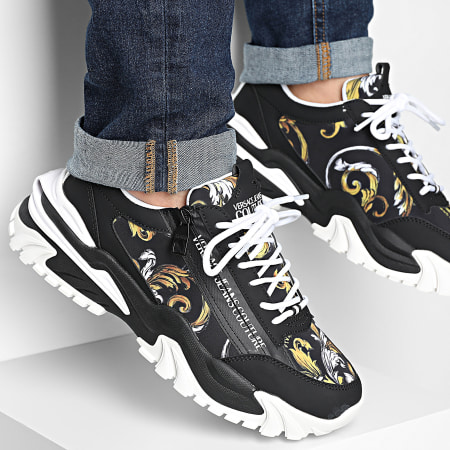Versace Jeans Couture - Baskets Fondo New Trail Trek 78YA3SI5-ZSC57 Black Renaissance