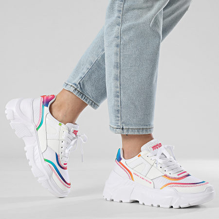 Versace Jeans Couture - Baskets Femme Fondo Speedtrack 78VA3SC4-ZPB06 White Multi