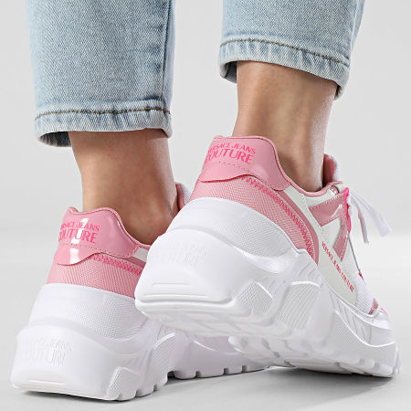 Versace Jeans Couture - Baskets Femme Fondo Speedtrack 78VA3SC4-ZPB05 White Pink