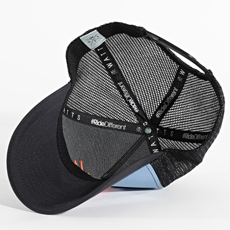 Watts - Casquette Trucker Tribe Bleu Noir