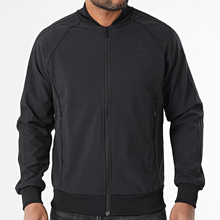 Adidas Originals - Veste Zippée A Bandes Bonded IY4874 Noir