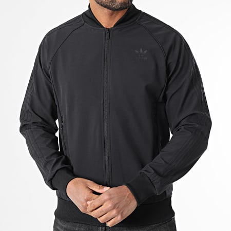 Adidas Originals - Veste Zippée A Bandes Bonded IY4874 Noir