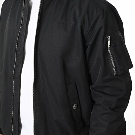 Bombers Original - Veste Bomber Capuche Gower Noir