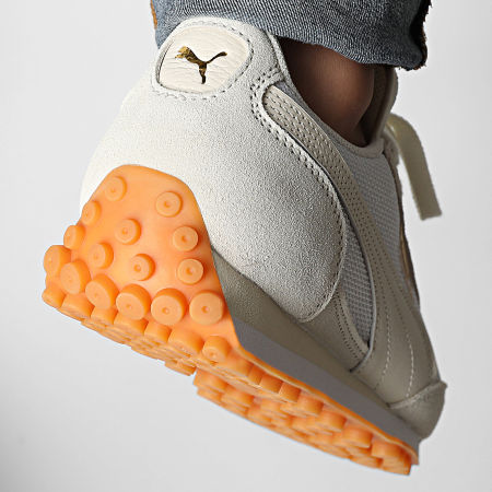 Puma - Zapatillas Easy Rider Elevated 401253 Puma Blanco Marfil Helado