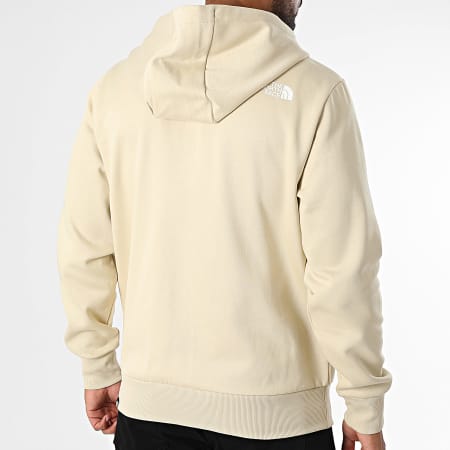 THE NORTH FACE★GO-TO SWEATSHIRTS ベージュ L The North Face - Simple hooded zip sweatshirt Dome Full Zip A89FD