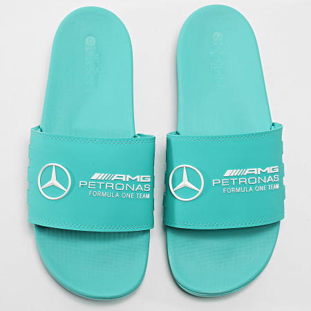 Adidas Sportkleding - Adilette Comfort AMG Mercedes Schoenen JR1071 Turquoise