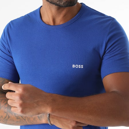 BOSS - Lot De 3 Tee Shirts 50532468 Bleu Clair Bleu Roi Bleu Marine