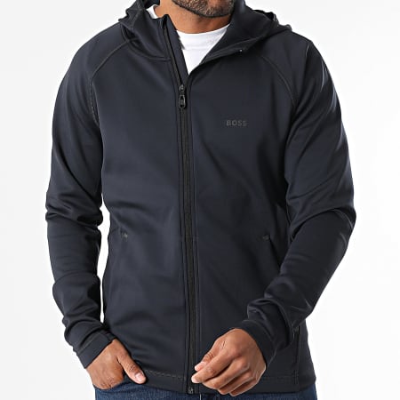 BOSS - Sicon Active Hooded Zip Jacket 50531224 Donker marineblauw