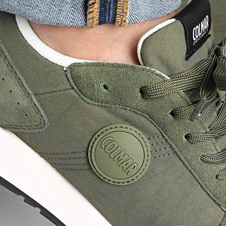 Colmar - Travis One 002 Militair groene sportschoenen