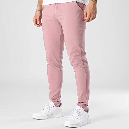 Frilivin - Pantalon Chino Rose