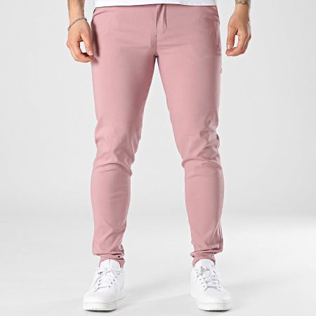 Frilivin - Pantalon Chino Rose